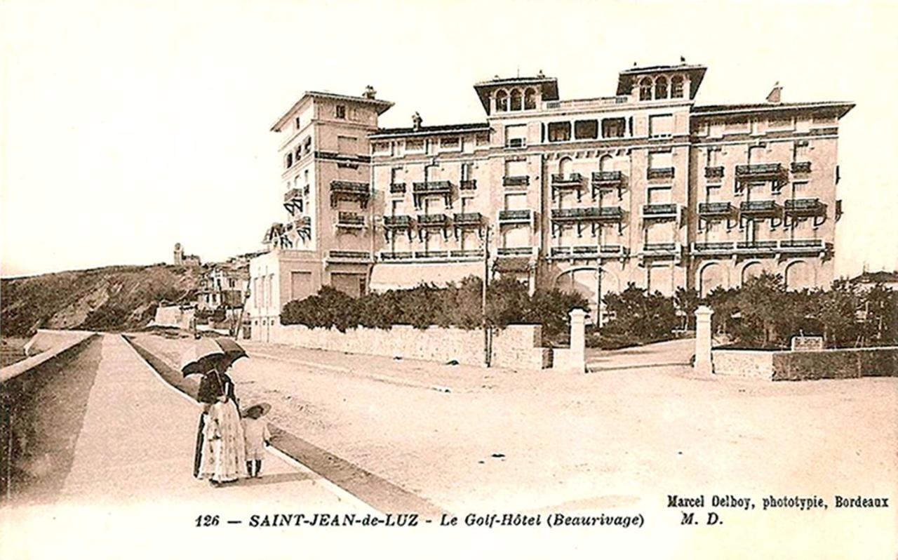 T2 A Pied De Plage Sur Ancien Hotel Chic, Samedi A Samedi Сен-Жан-де-Люз Экстерьер фото
